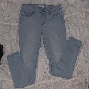 light washed jeans